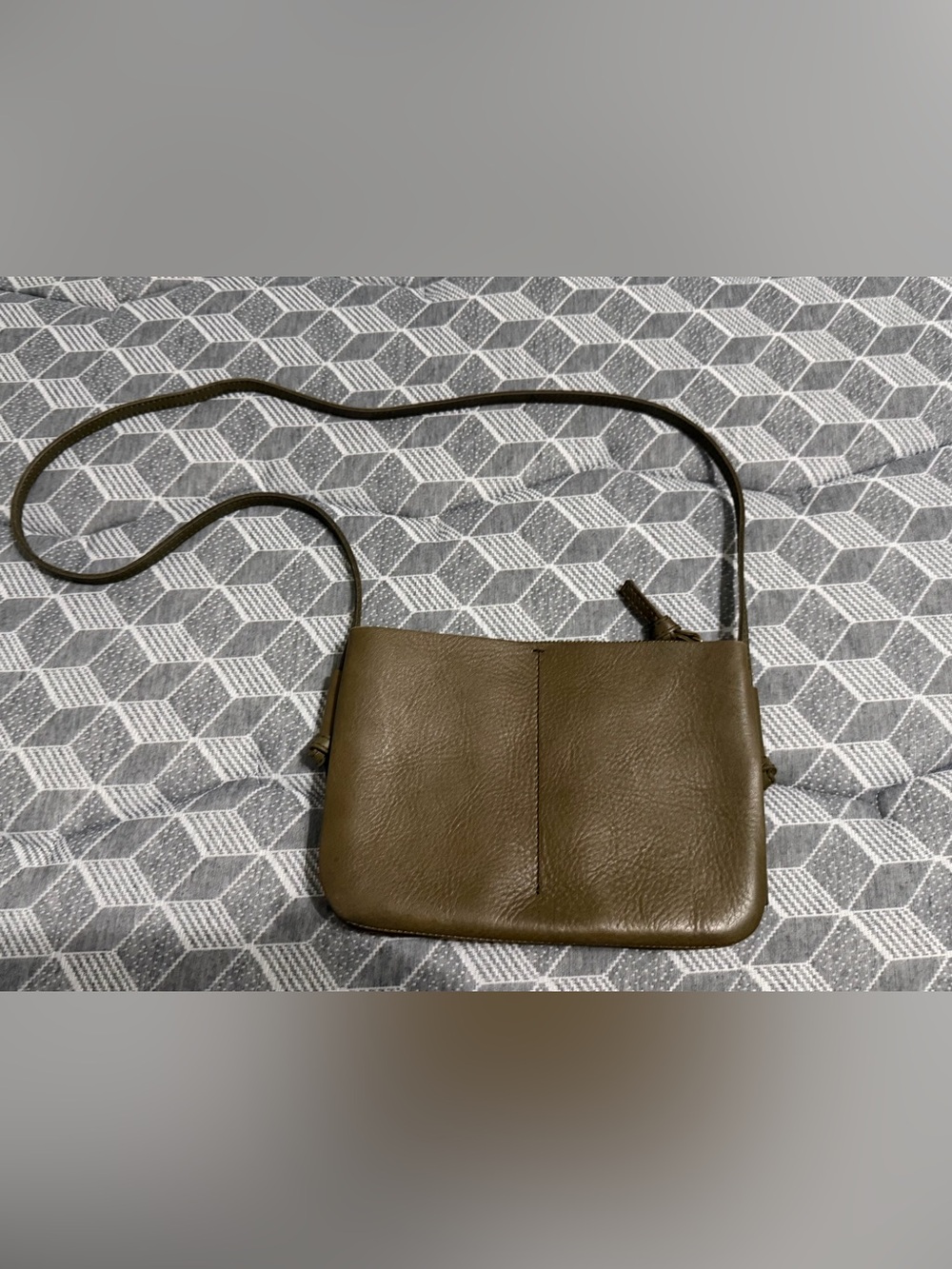 Madewell Olive Green Crossbody Bag